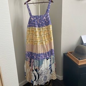 NWT Anthropologie Geisha Design maxi Dress 3x